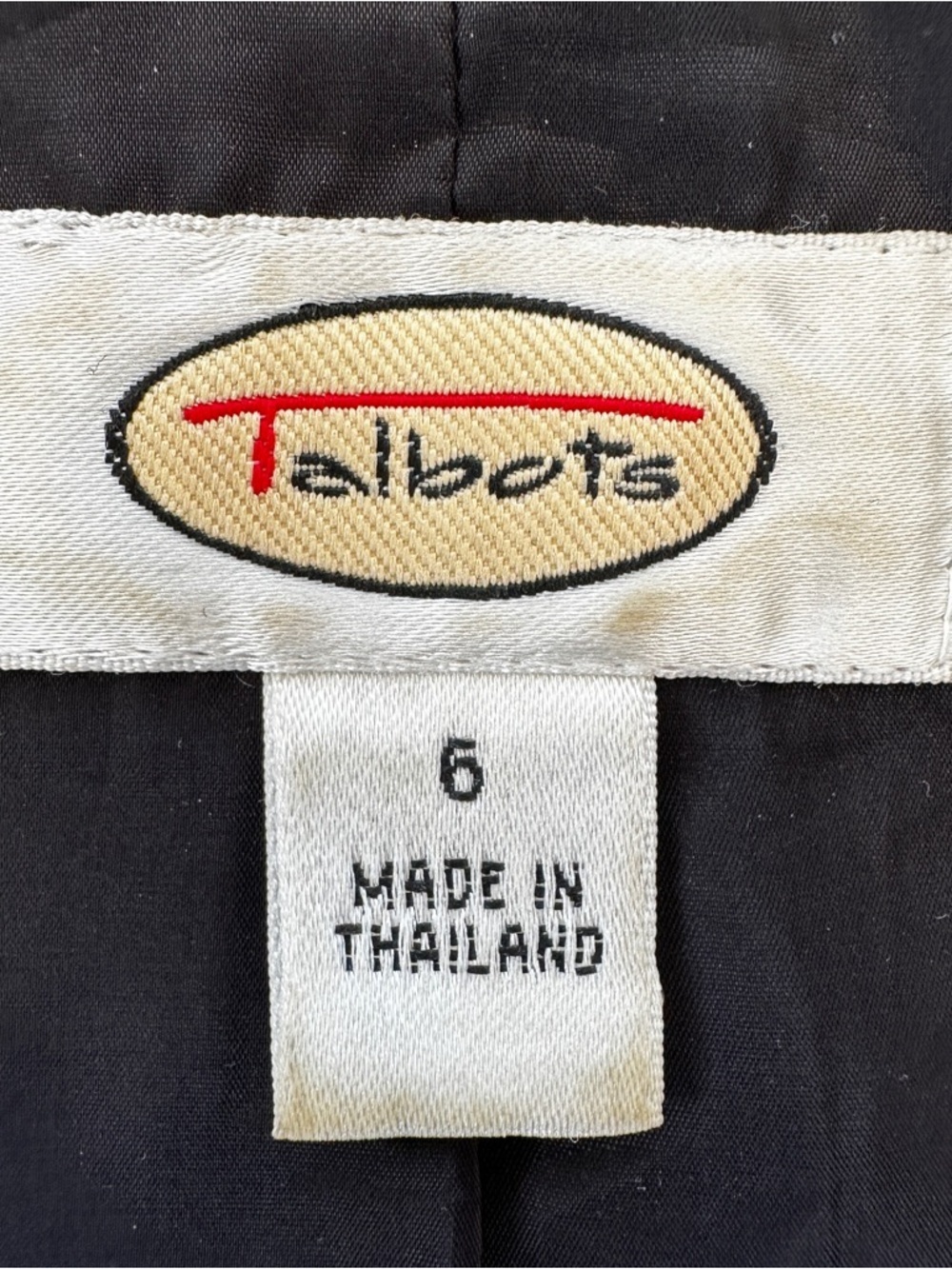 Talbots Tailored Button Front Jacket in a Stretch Wool Blend, Lined - Picture 12 of 14